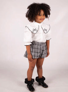 Beau Kids Older Girl Black Short Set