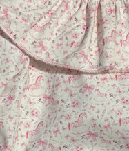 Load image into Gallery viewer, Ceyber Baby Girls Pink Rocking Horse Romper