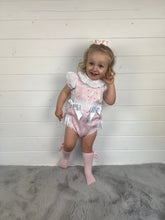 Load image into Gallery viewer, Ceyber Baby Girls Pink Bunny Romper