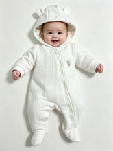 Load image into Gallery viewer, Pure &amp; Soft Baby Unisex Quilted Hooded Pram Suit