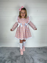 Load image into Gallery viewer, Ceyber Gingerbread Double Bow Dress
