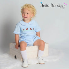 Load image into Gallery viewer, Beau Kid Unisex Bunny Smocked Short Set