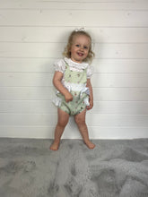 Load image into Gallery viewer, Ceyber Baby Girls Mint Animal Romper