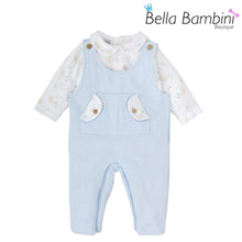 Load image into Gallery viewer, Babidu Baby Boys Dungaree Set