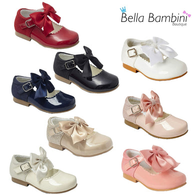 Sevva Kirsty Bow Patent Shoes