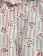 Load image into Gallery viewer, Ceyber Baby Girls Pink Floral Stripe Romper