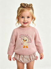 Load image into Gallery viewer, Sardon Baby Girls Duck Jam Set