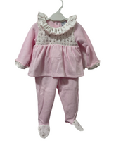 Load image into Gallery viewer, Babidu Baby Girls Bunny Smock Set