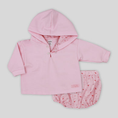 Rapife Baby Girls Bird Print Jam Set