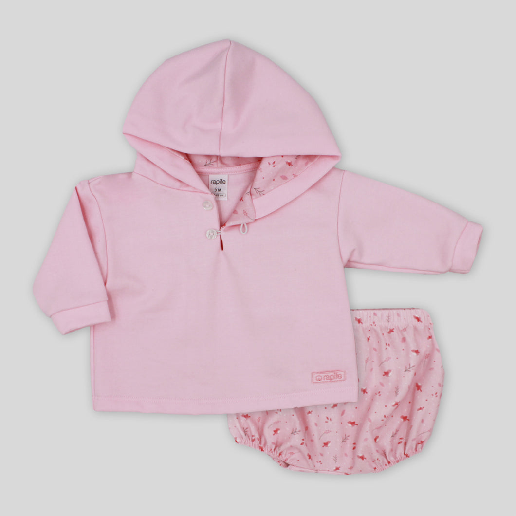 Rapife Baby Girls Bird Print Jam Set