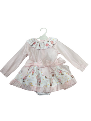 Ceyber Baby Girls Pink Hot Air Balloon Skirted Jam
