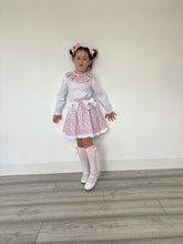 Load image into Gallery viewer, Ceyber Girls Candy Cane Skirt Set