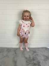 Load image into Gallery viewer, Ceyber Baby Girls Pink Teddy Romper