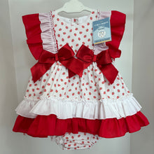 Load image into Gallery viewer, Ceyber Girls Strawberry Dress