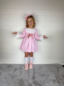 Ceyber Smock Tree Dress