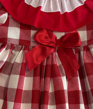 Load image into Gallery viewer, Ceyber Older Girls Red Check Dress