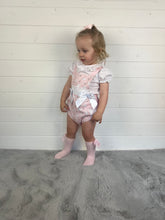 Load image into Gallery viewer, Ceyber Baby Girls Pink Bunny Romper