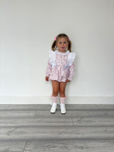 Load image into Gallery viewer, Ceyber Pink Ballerina Bear Romper