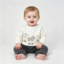 Load image into Gallery viewer, Street Monkey Baby Boys Mountain Bear Lounge Set