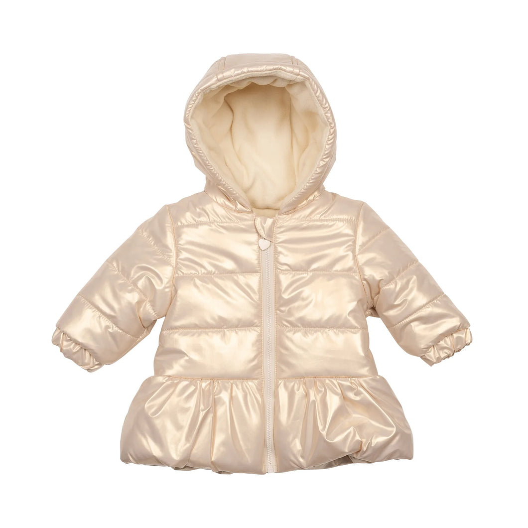 Mintini Girls Autumn/Winter Beige Coat