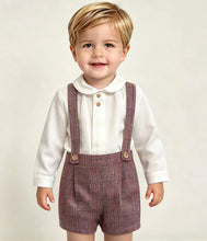 Load image into Gallery viewer, Baby Ferr Boys Burgundy Traditional H-bar