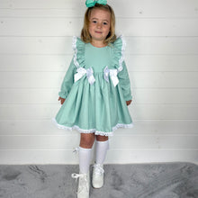 Load image into Gallery viewer, Ceyber Mint Double Bow Dress