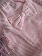 Load image into Gallery viewer, Amore Girls Pink Knit Bloomer Set