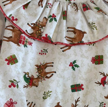 Load image into Gallery viewer, Ceyber Baby Girls Christmas Reindeer Romper