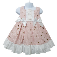 Load image into Gallery viewer, Ceyber Older Girls Dusky Polka and Swirls Dress