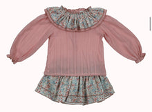 Load image into Gallery viewer, Valentina Noa Pink Floral Skirted Jam Set