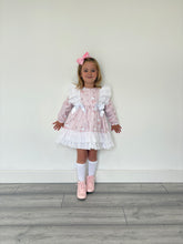 Load image into Gallery viewer, Ceyber Girls Pink Ballerina Bear Dress