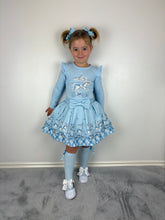 Load image into Gallery viewer, Giorgio Bambini Blue Carousel Skirt Set