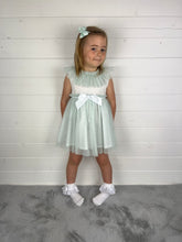 Load image into Gallery viewer, Ceyber Girls Mint Tulle Dress