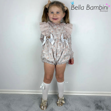 Ceyber Carousel Print Romper