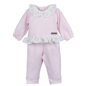 Calamaro Baby Girls Pink 2 Piece Set