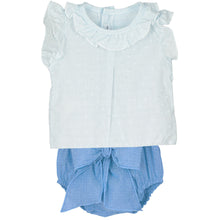 Load image into Gallery viewer, Calamaro Baby Girls Bow Jam Set