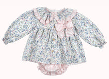 Load image into Gallery viewer, Valentina Mia Floral Check Dress