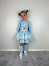 Load image into Gallery viewer, Giorgio Bambini Blue Castle Skirt Set