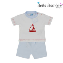 Load image into Gallery viewer, Sardon Baby Boys Boat Set