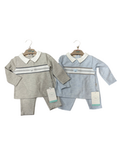 Load image into Gallery viewer, Tongs Baby Boys Teddy Bear Lounge Set