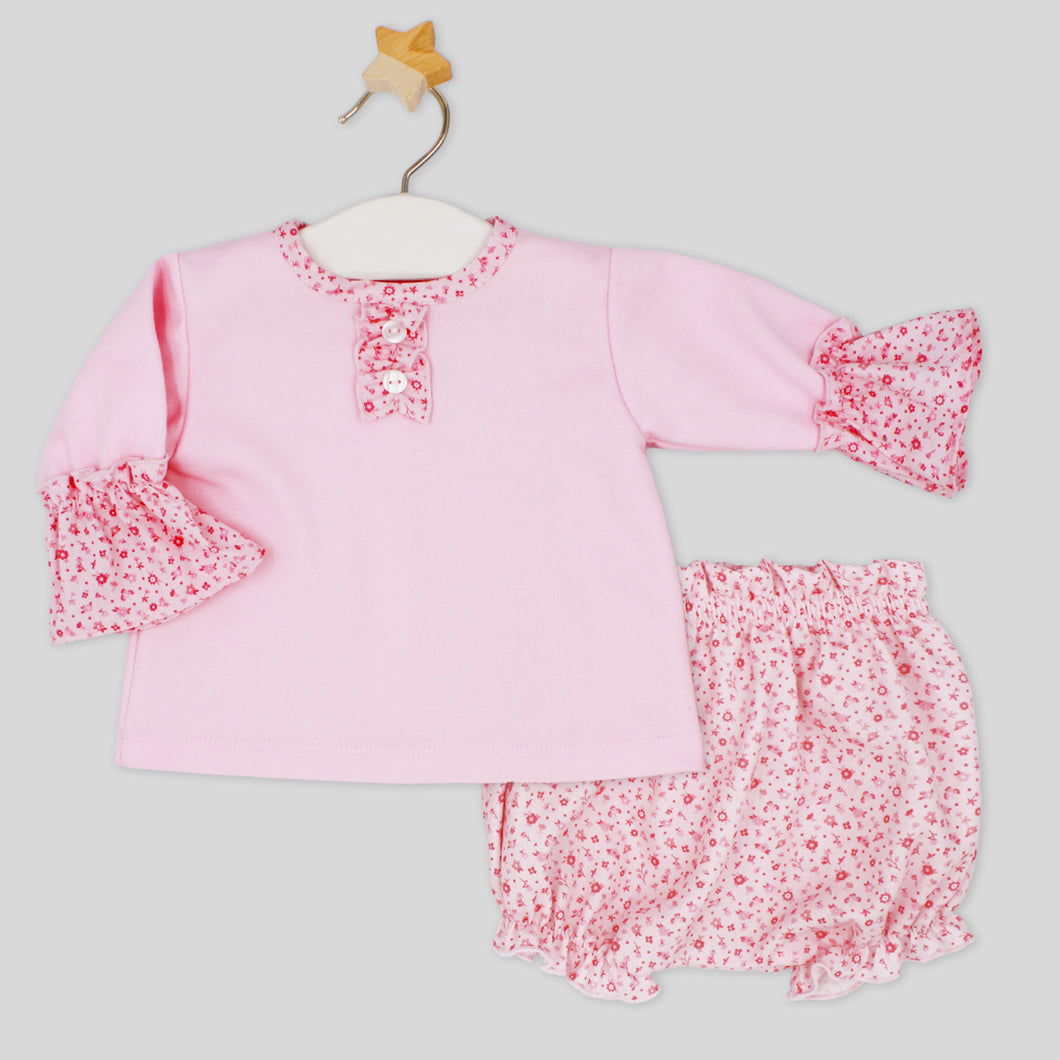 Rapife Baby Girls Floral Print Jam Set