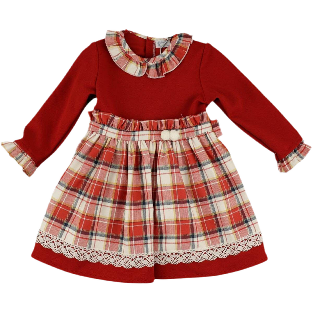 Dulce De Fresa Pom Pom Dress