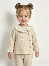 Load image into Gallery viewer, Babidu Baby Girls Beige Bunny Set