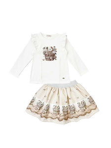 Giorgio Bambini Cupcake Skirt Set