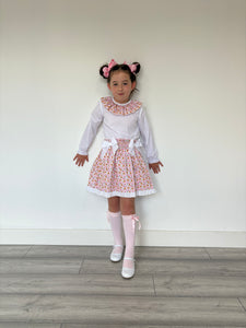 Ceyber Girls Gingerbread Skirt Set