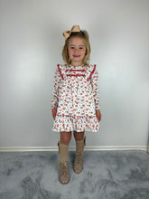 Load image into Gallery viewer, Baby Ferr Girls Pumpkin Print Dress