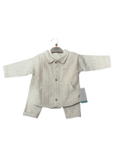 Load image into Gallery viewer, Tongs Baby Boys Cream Lounge Set