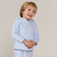 Load image into Gallery viewer, Rapife Older Boys Blue Check Short Set