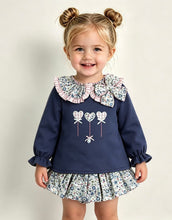 Load image into Gallery viewer, Valentina Mia Skirted Floral Check Skirted Jam Set