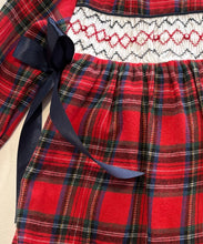 Load image into Gallery viewer, Beau Kid Girls Red Tartan Dress